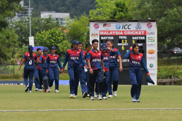 What happened when Nepal national women’s team last played a T20I match?