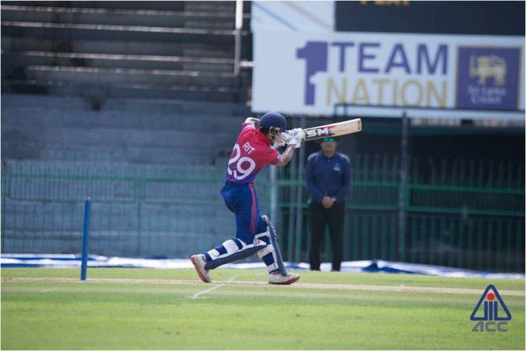 Nepal take on Sri Lanka in their first match of U19 Asia Cup 2019