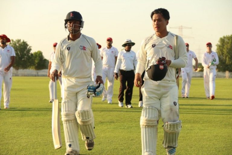 Mandal 56* scripts Nepal’s strong reply in Day 1 against HK