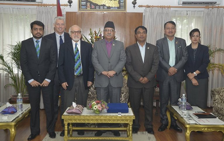Nepal’s Prime Minister meets visiting ICC delegation