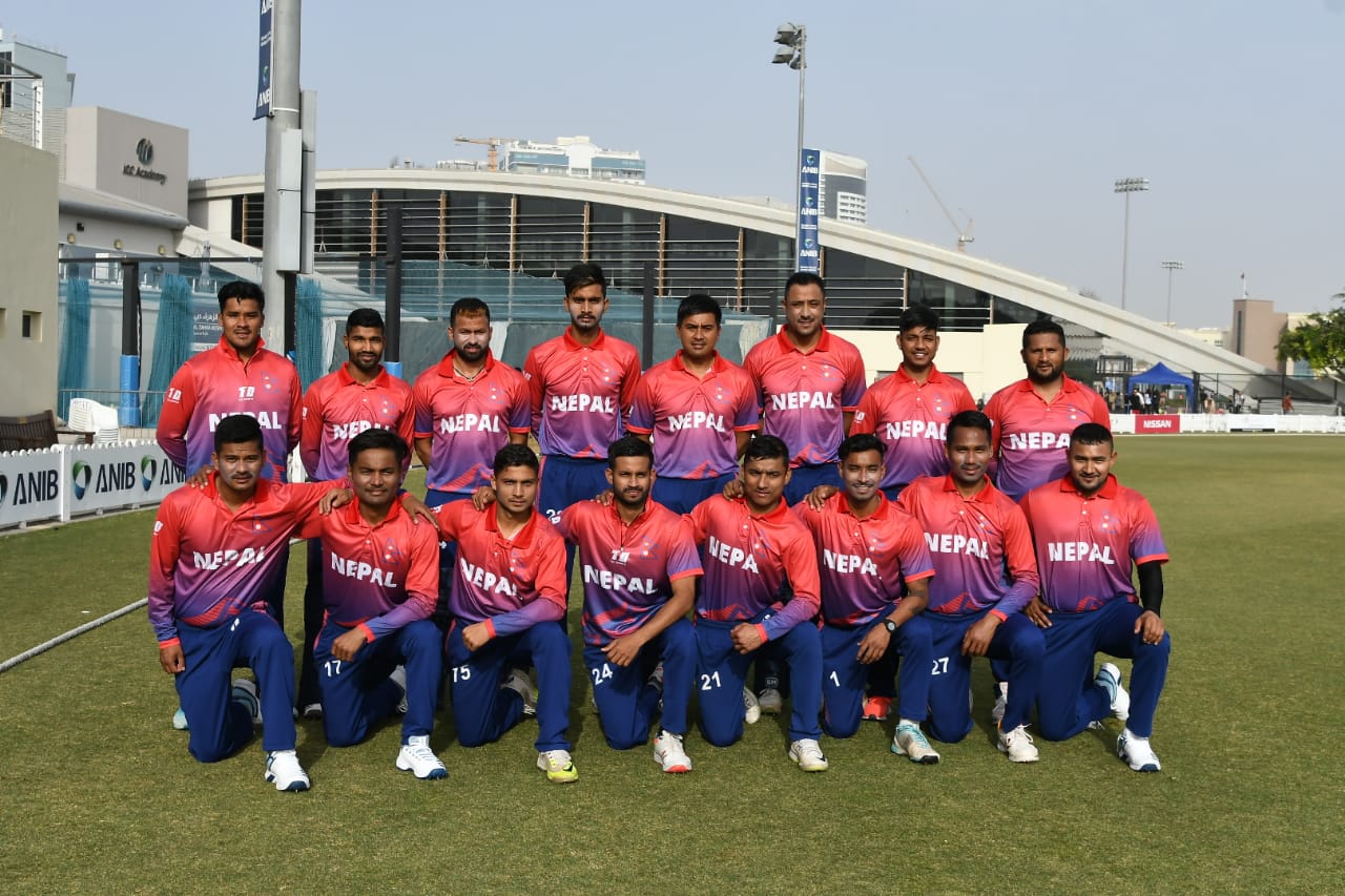 Nepal Team tour of UAE 2019