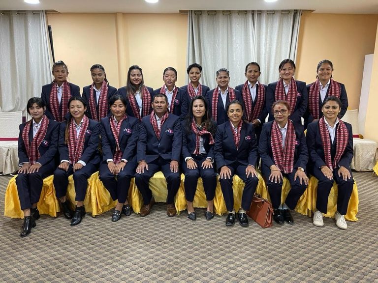 Nepal Women’s team lands in Doha to play T20 bilateral series against Qatar Women