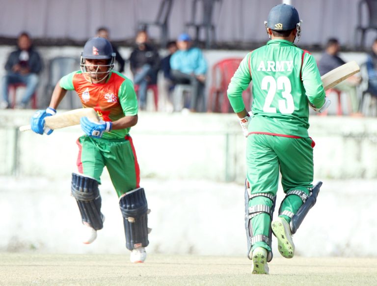 Tribhuwan Army bags a power-packed win against MBSA Blue 