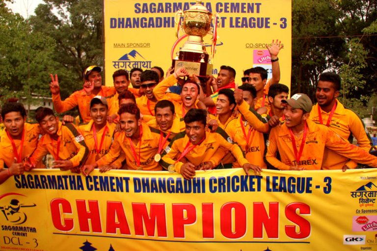 Chauraha clinch Dhangadi Cricket League 3 title