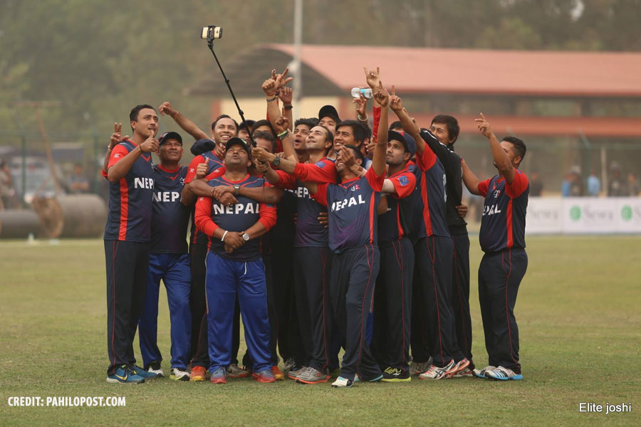 Nepal wins Namibia