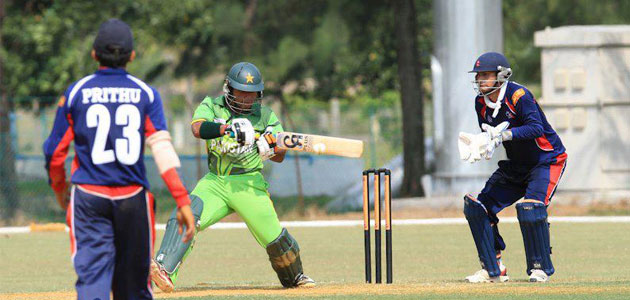Solid Batting upfront from Pakistan against Nepali U19