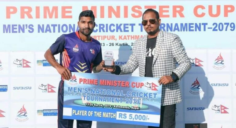 Dipendra Singh Airee scripts third consecutive win for Nepal Police Club