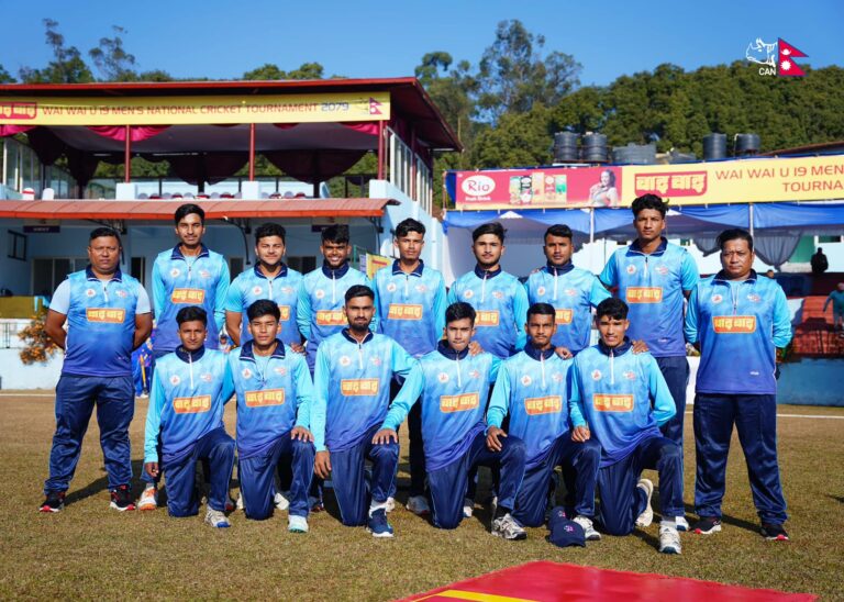 Bagmati Province register third consecutive win in the National U-19 tournament