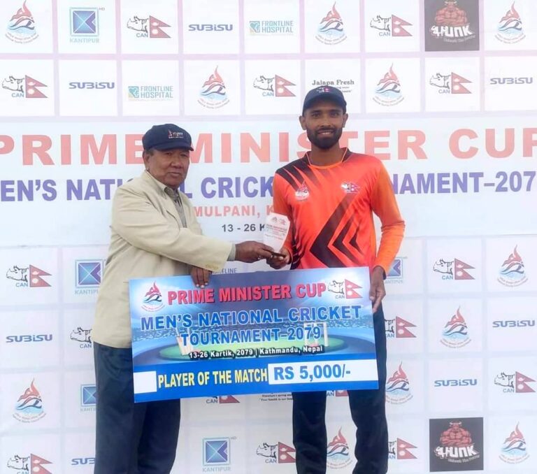 Anil Sah shine as Madhesh Province starts PM Cup with a win