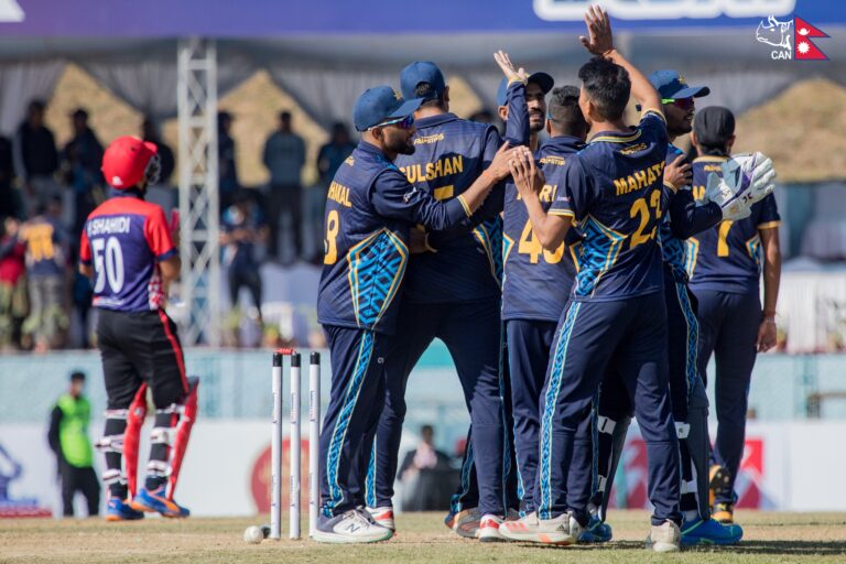 Lumbini All-Stars continue their winning streak with a thrilling super-over win
