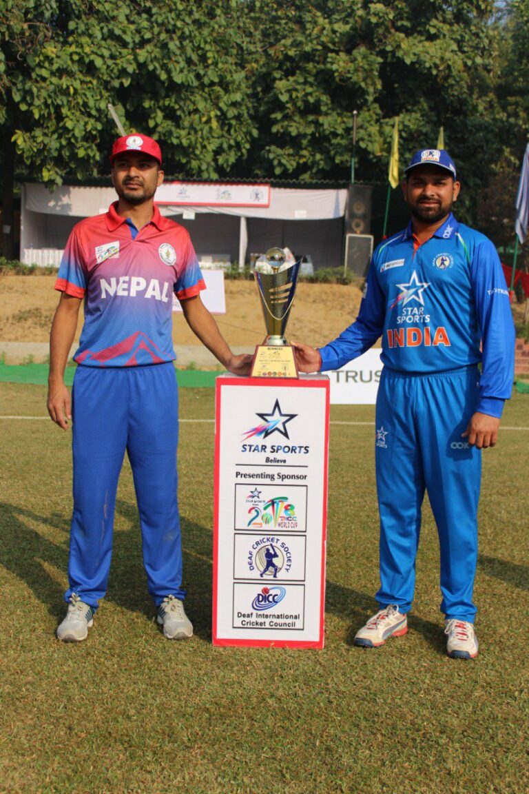 India to host ODI series against Nepal and Bangladesh deaf team