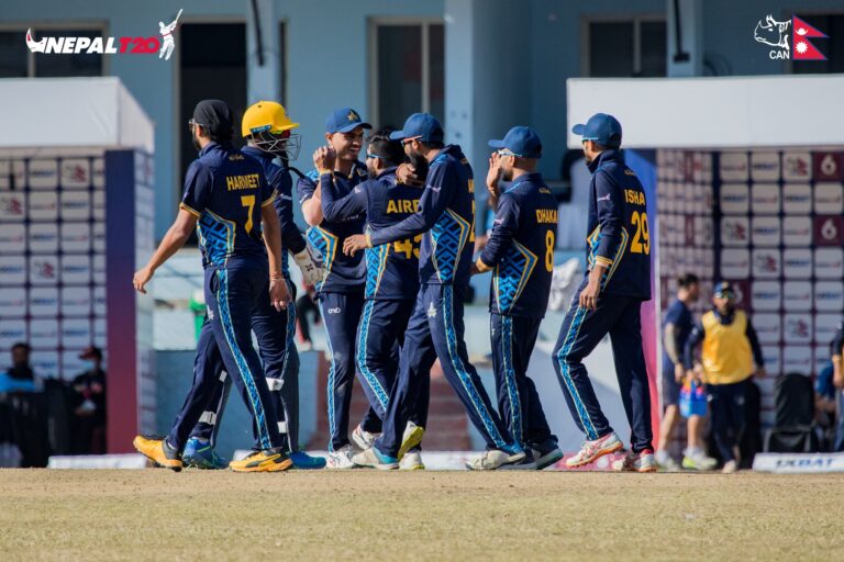 Lumbini All-Stars into the final after a thrilling win against Janakpur Royals