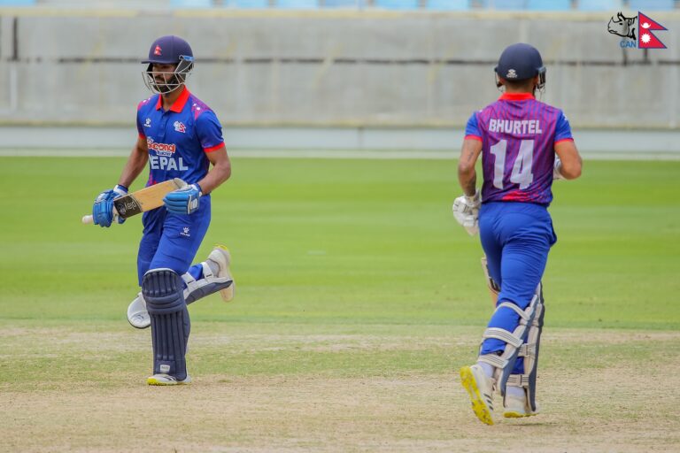 Nepal register an easy win against Oman ahead of the World Cup Qualifier 