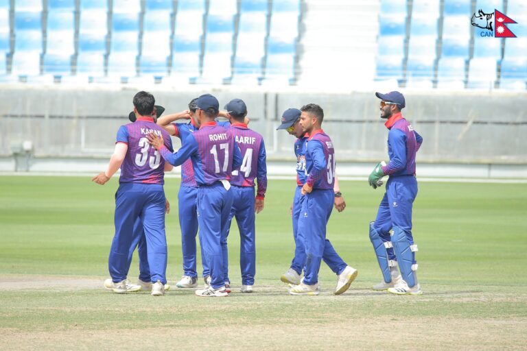 Nepal bags fifth win on the trot; defeats PNG by 4 wickets