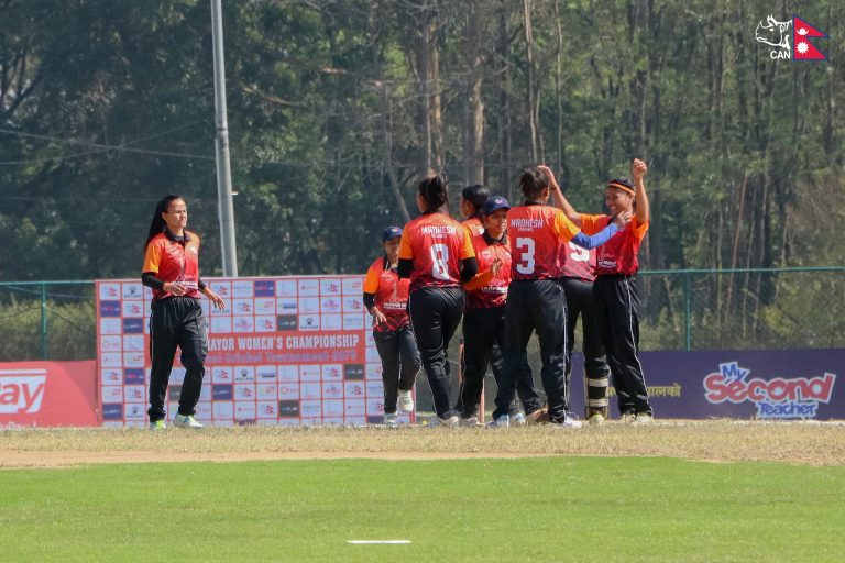 Madhesh Province bag their first win in Lalitpur Mayor Women’s Championship