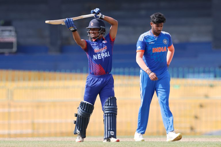 Nepal suffers a nine-wicket defeat against India A