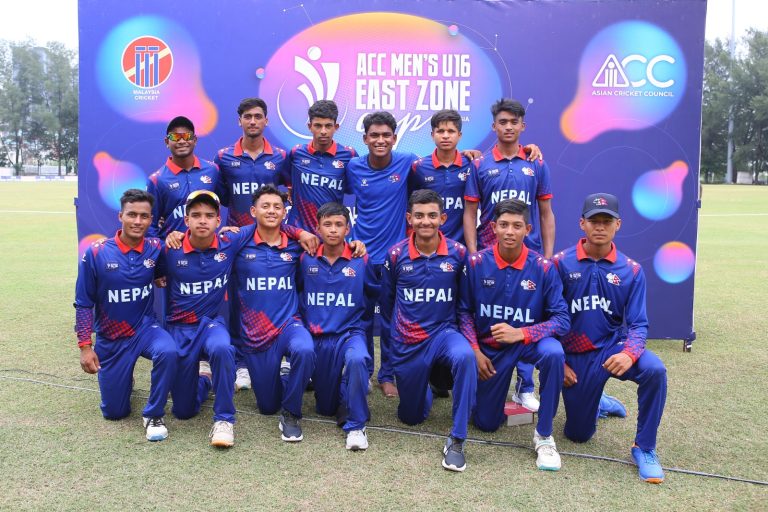 Nepal U16 team win ACC U16 East Zone Cup 