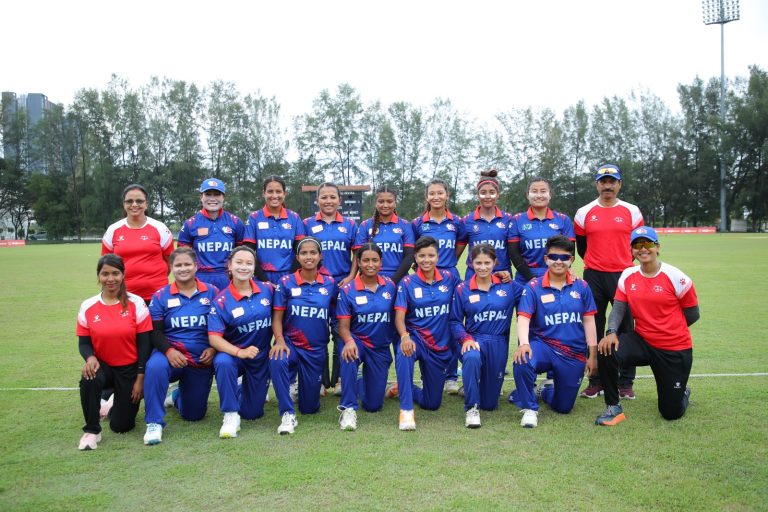 Nepal women crash out from T20 World Cup Asia Qualifier after a defeat against Thailand