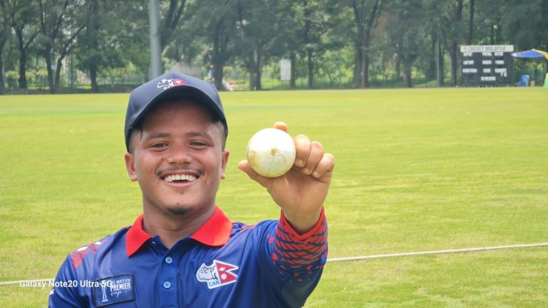 Dipesh Kandel’s magical bowling continues with back-to-back six-wicket hauls