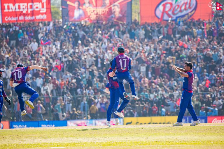 Nepal’s first-ever super over in international cricket