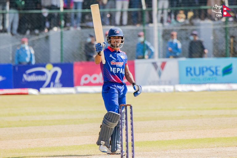 Rohit and Gulshan’s half-century helps Nepal post 184 against Oman in the final
