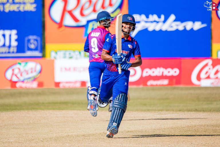Rohit Paudel becomes 3rd Nepali batter to complete 1000 T20I runs