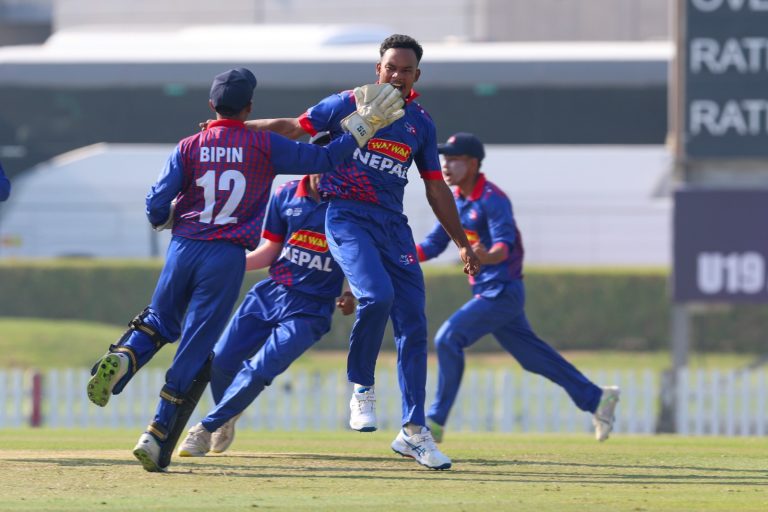 Nepal U19 need 262 runs to win against Afghanistan U19