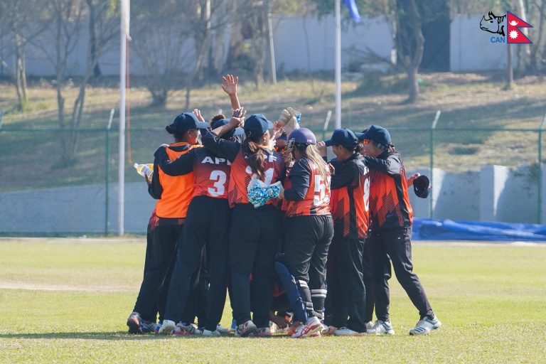 APF advance to Women’s PM Cup final after defeating Koshi Province