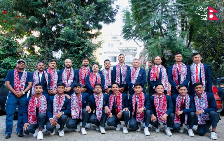 Nepal U19 team off to UAE for U19 Asia Cup 2023