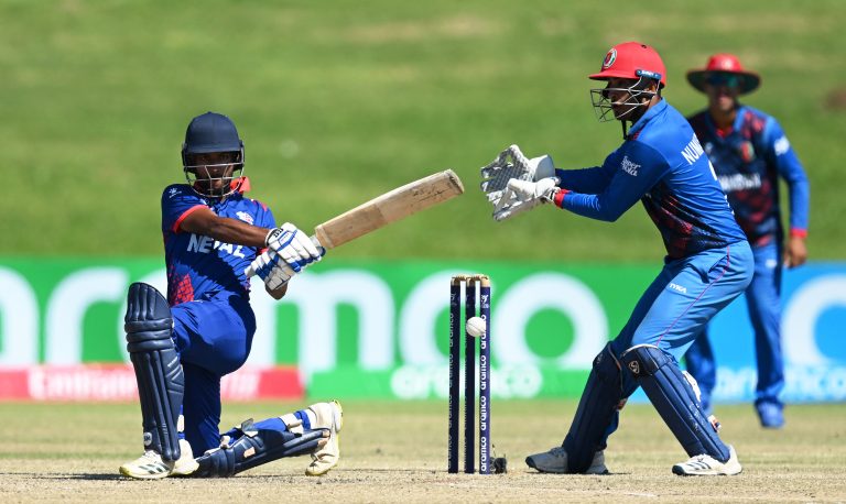Nepal defeats Afghanistan in a thrilling contest to secure a Super-Six spot