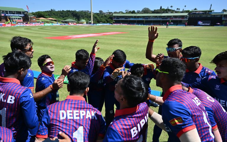 Nepal’s U-19 cricket warriors stage epic comeback, seize thrilling victory against Test Nation