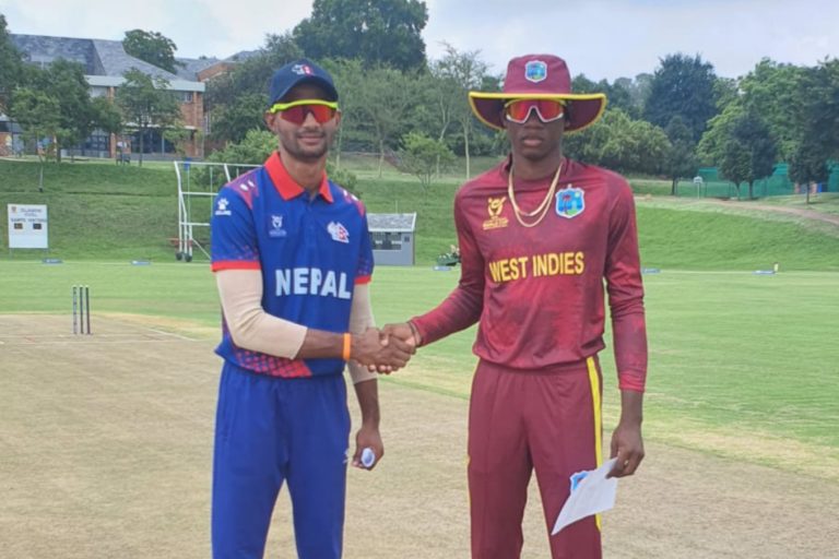 Nepal’s warm-up match against West Indies called off due to rain