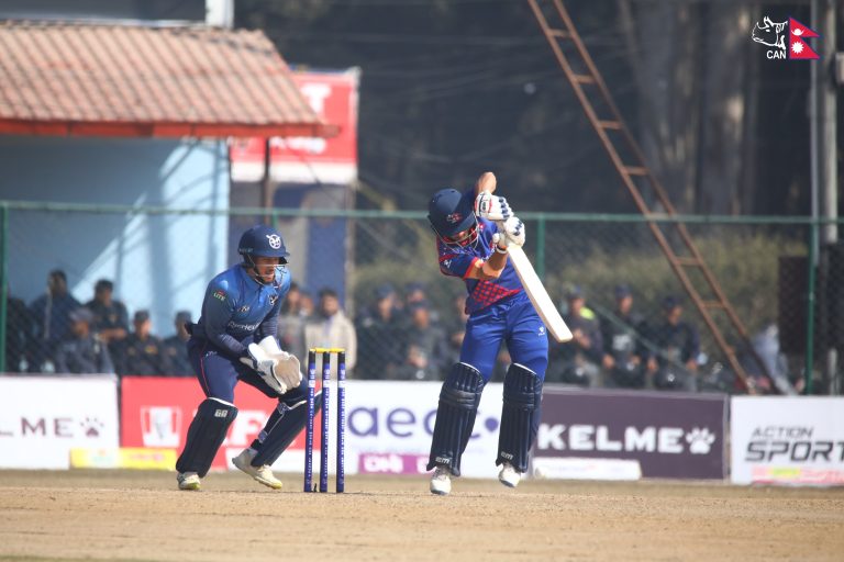 Nepal bowled out for 132 as Erasmus takes five