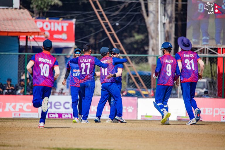 Nepal’s squad revealed for T20I Tri-Series