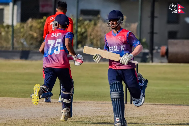 Nepal A clinches thrilling victory to level series against Canada XI