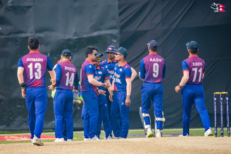 Nepal win the series against Ireland Wolves