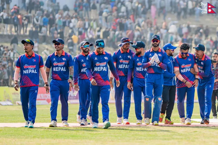 Nepal’s squad announced for the series against Ireland A and India tour