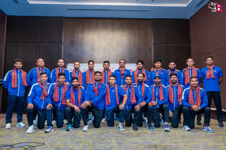 Nepalese Cricket Team off to India for Friendship Cup T20 Tri-Series