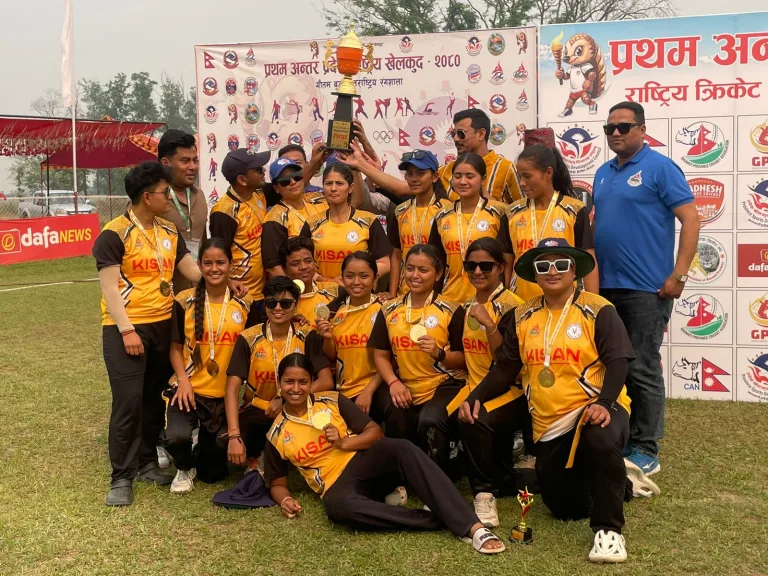 Sudurpaschim Province clinches Gold in Women’s Cricket at Inter Province National Games