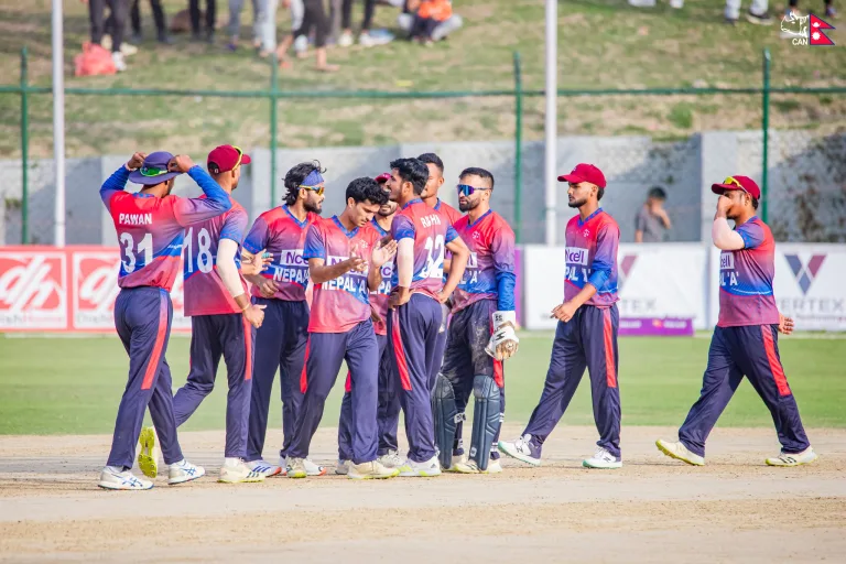 Nepal A edges Ireland Wolves in a thrilling contest