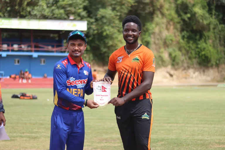 Nepal suffers heavy defeat against Windward Volcanoes but clinches T20 series 2-1